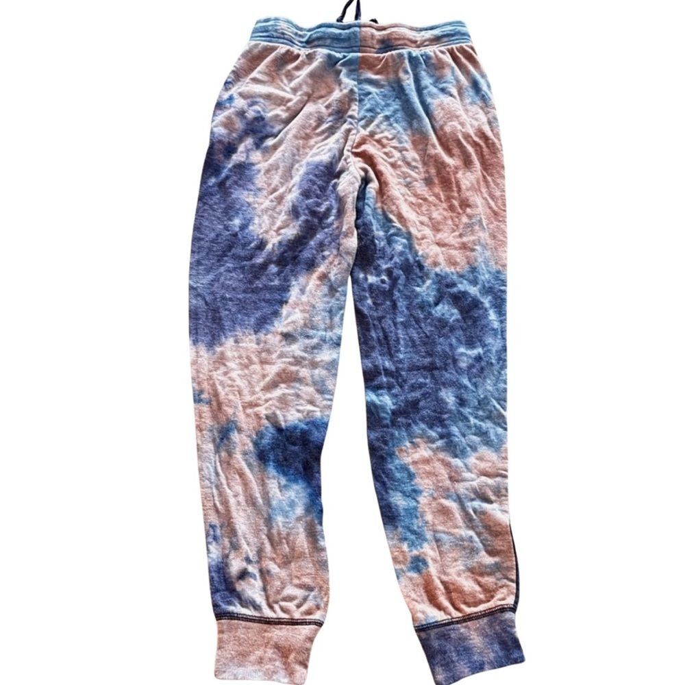 Hippie Rose Juniors Tie-Dye Ribbed Pull-on Joggers Size: M Tie-Dye Jogger Pants - Picture 7 of 7